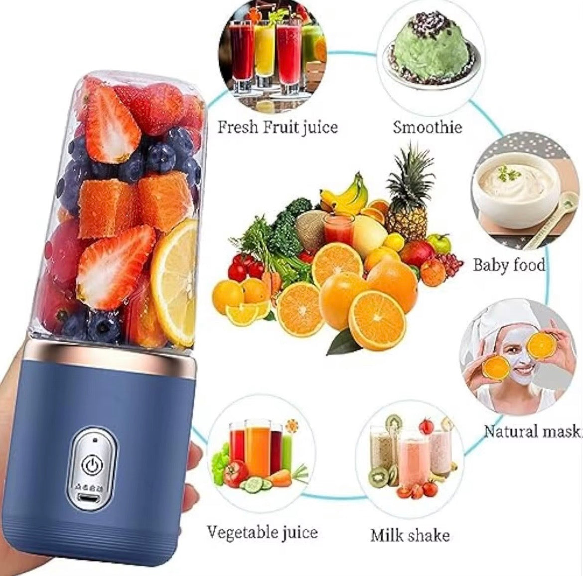 Electric personal blender