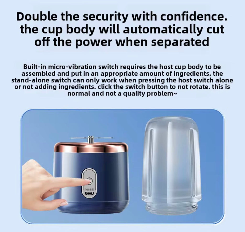 Electric personal blender