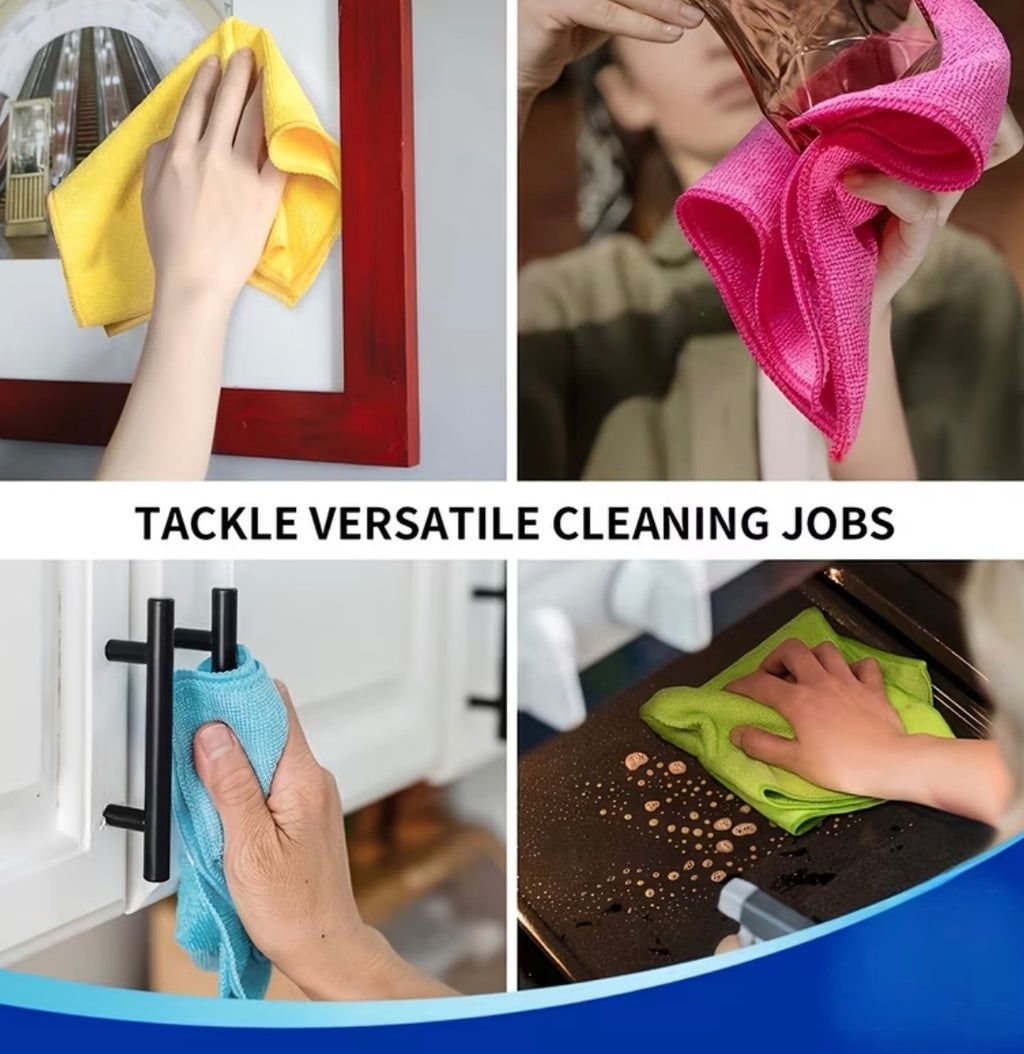 10 Microfiber towels