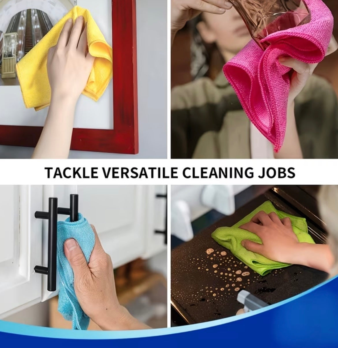 10 Microfiber towels